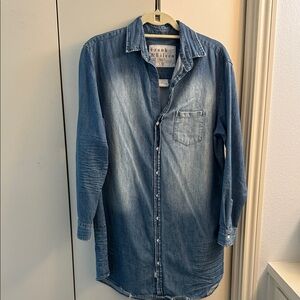Frank & Eileen Blue Denim Mini Dress